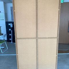 無料【引き取り日：8/29（金）昼まで】　木製本棚　幅90ｘ奥行29.4ｘ高さ180cmの画像