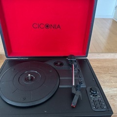 レコードプレイヤーの画像