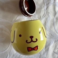 ポムポムプリン　フタ付きポット　サンリオの画像