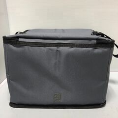 ☆【美品】クーラーバッグ 大型 大きめ クーラーボックス 保冷 断熱 保温 グレー 大容量 スポーツ キャンプ 中古品(NF250827) 294-277Wの画像