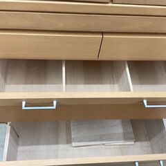 10/28 値下げ🍽浜本工芸🍽2面食器棚🍽キャビネット🍽シンプル🍽日本製🍽国産🍽2383の画像