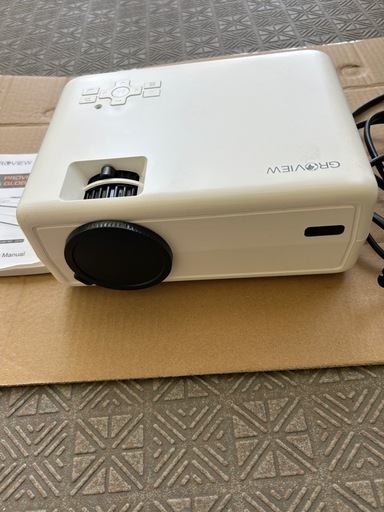 GROVIEW プロジェクター JQ818C スクリーン付属 GROVIEW WIFI