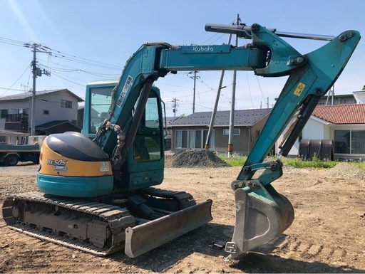 ショベル、ユンボ、バックホー