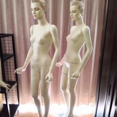 (2)レディースマネキントルソー、鉄土台、現金手渡し希望ですの画像