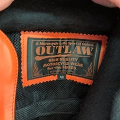 OUTLAW ライダースジャケットの画像