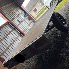 ソレックス　ダンプ式軽トレーラー　積載350kg 　車検付きコミコミ２５万！　中古現状販売の画像