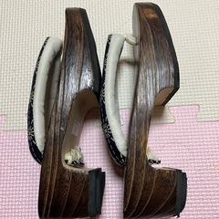 下駄　レディースの画像