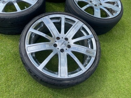 手渡し希望 VENERDI 19インチ メッキホイール