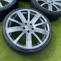 手渡し希望 VENERDI 19インチ メッキホイールの画像