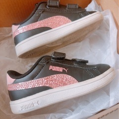 puma 14cm 子ども 靴 スニーカーの画像