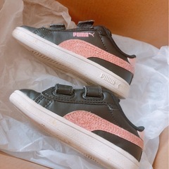 puma 14cm 子ども 靴 スニーカーの画像