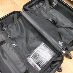 キャリーケース スーツケース 鍵付き パープル 53cm×35cm 中古 TSAロック 札幌市厚別区 厚別店の画像