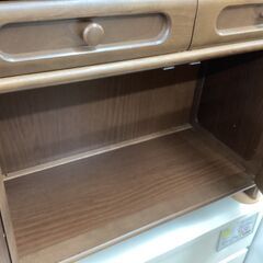 廃盤🔔Karimoku/カリモク🔔電話台🔔希少🔔オールド🔔2393の画像