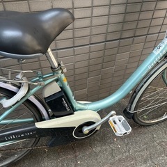 東京23区配達無料🌈ブリヂストン アシスタ　8.1Ah リチウム 電動自転車 中古　BS 1367の画像