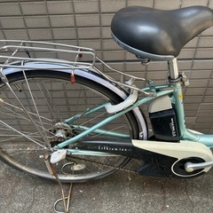 東京23区配達無料🌈ブリヂストン アシスタ　8.1Ah リチウム 電動自転車 中古　BS 1367の画像