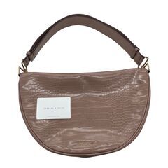 186000 Charles & Keith チャアルズアンドキイス ２WAY半月型ショルダーバッグ 合成皮革 レディース [250114HM210041]の画像