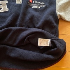 Hanes トレーナー　150の画像