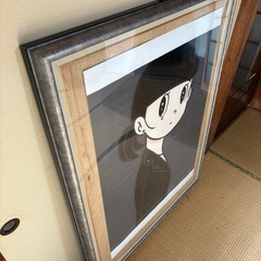 大きな額縁の画像
