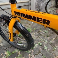 HUMMER折りたたみ自転車
の画像