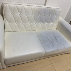 2Pソファー(汚れあり)の画像