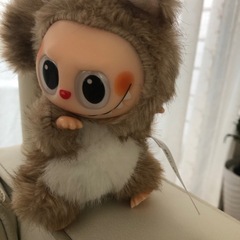 ラブブ　縫いぐるみキーホルダーの画像