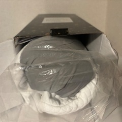 安眠 低反発枕 竹炭消臭 カバー付の画像