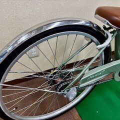 中古車 24インチ キッズ自転車 内装3段変速 オートライト仕様 ジュニアサイクル JOY「フェリシア」【高針店在庫品】の画像