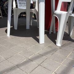 🎵ガーデンテーブル3点セット🎵外用🎵ベランダ🎵バルコニー🎵オススメ🎵状態良好🎵の画像