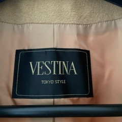 東京スタイル　カシミア100ロングコートの画像
