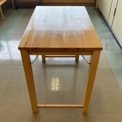 【府中市再生家具】No.307 折りたたみテーブルの画像