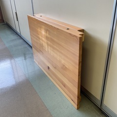 【府中市再生家具】No.307 折りたたみテーブルの画像