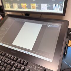 Wacom Cintiq 22本体（2021年製 液晶ペンタブレット）の画像