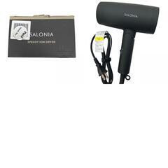 186000 現状品 SALONIA サロニア ドライヤー SL-013BK SPEED ION  ブラック [241218HM140370]の画像