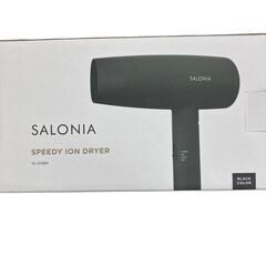 186000 現状品 SALONIA サロニア ドライヤー SL-013BK SPEED ION  ブラック [241218HM140370]の画像