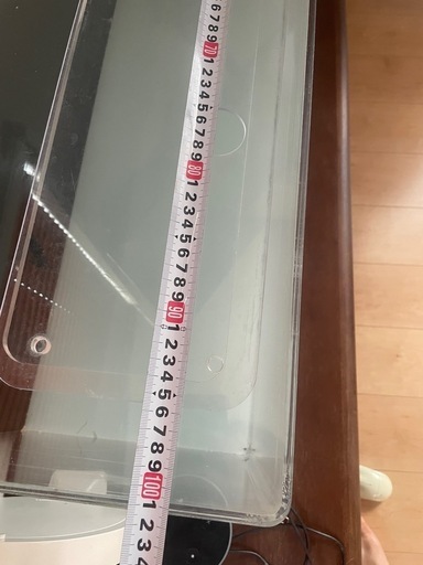 オーダーアクリル水槽セット100×30×30cm（蓋付き）