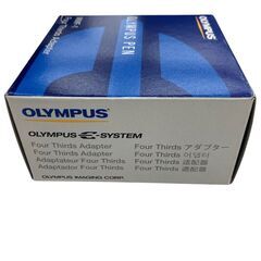 186000 現状品 OLYMPUS オリンパス フォーサーズアダプター PEN MMF-1  シルバー [A1000025356587A]の画像