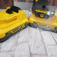 デウォルト DEWALT DECF902 インパクトレンチ 中古美品 バッテリ10.8V二個/充電器 【ハンズクラフト宜野湾店】の画像