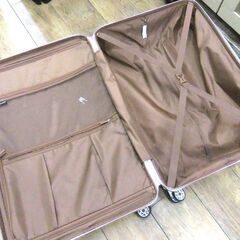 キャリーケース スーツケース 鍵付き ホワイト系 71cm×49cm 中古 GREEN WORKS TSAロック 札幌市厚別区 厚別店の画像