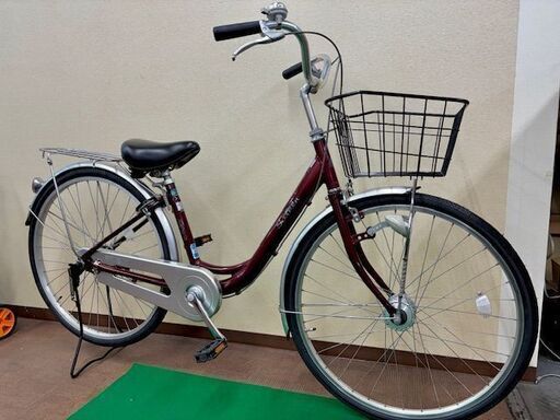 中古車 27インチ 内装3段変速 オートライト仕様 シティサイクル