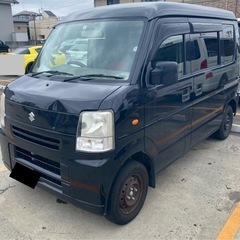 格安！ 24年式 スズキ エブリイ カラー:ブラック 車検8年５...