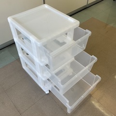 【府中市再生家具】No.310 キャスター付き収納ケースの画像