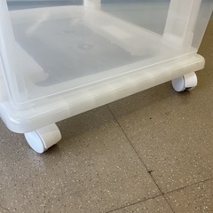 【府中市再生家具】No.310 キャスター付き収納ケースの画像