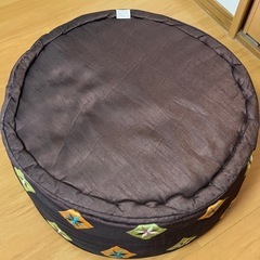MAX Plus+ オットマン 刺繍 円形    の画像