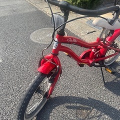 子供用自転車の画像