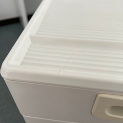 【28日まで】鍵付きスチールキャビネットワゴンの画像