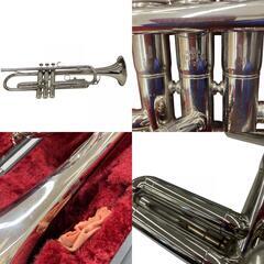 186000 現状品 YAMAHA ヤマハ YAMAHA 管楽器 トランペット YTR-136  マウスピース＆ケース付き [A1000025360867A]の画像