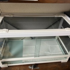 爬虫類ケージ　三晃商会　パンテオン　ホワイト　ＷＨ６０３５の画像