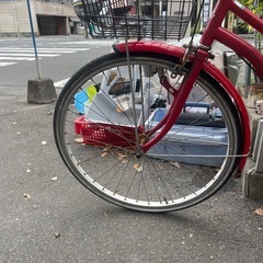26インチ　シティサイクル　オートライト付き　【リサイクルショップ道楽屋】の画像