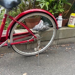 26インチ　シティサイクル　オートライト付き　【リサイクルショップ道楽屋】の画像