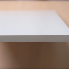 C 木 板 ホワイトボード 端材 53 × 25 × 1cmの画像